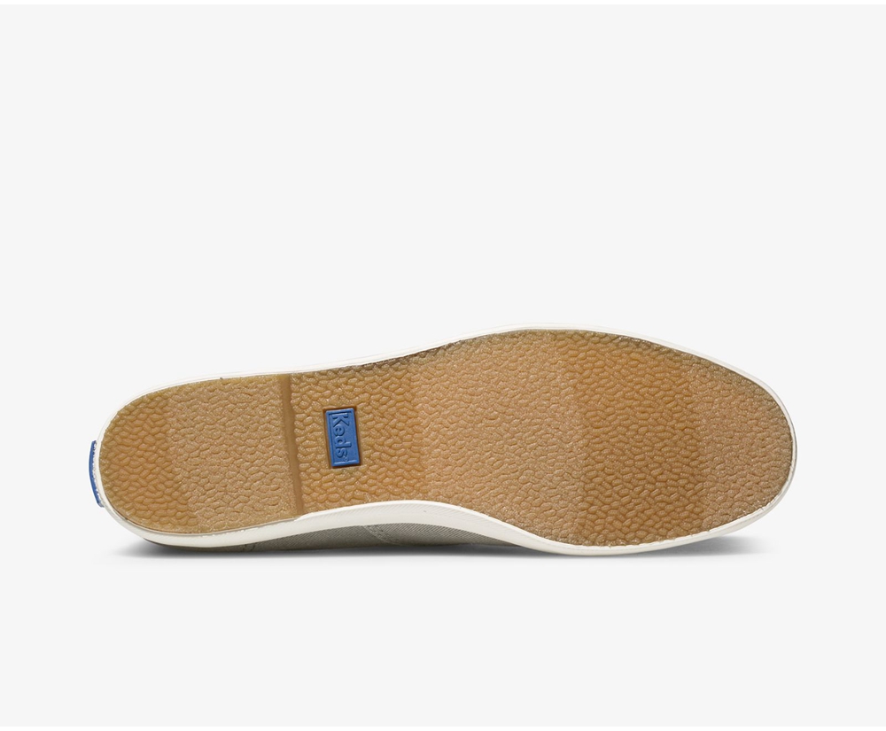 Slip Ons Keds Femme Grise - Chillax Seasonal Washable - 935-YVHZIL